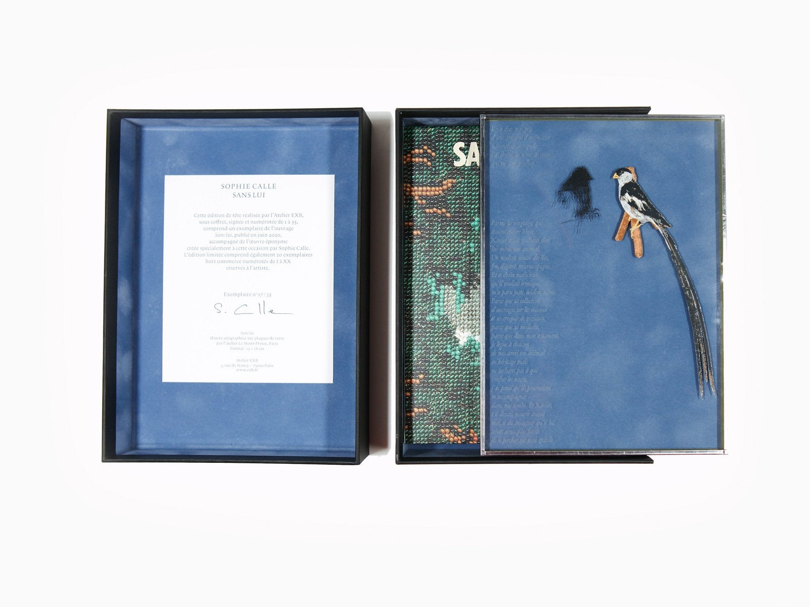 Sophie Calle - Sans Lui (edition de tête)