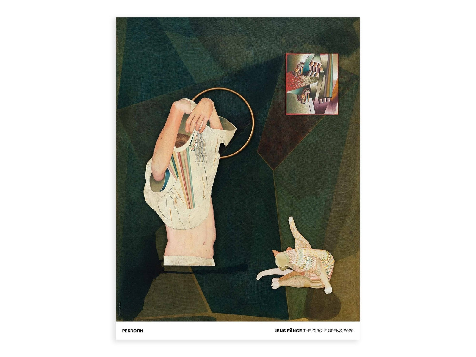 Jens Fange - The circle opens (signé)