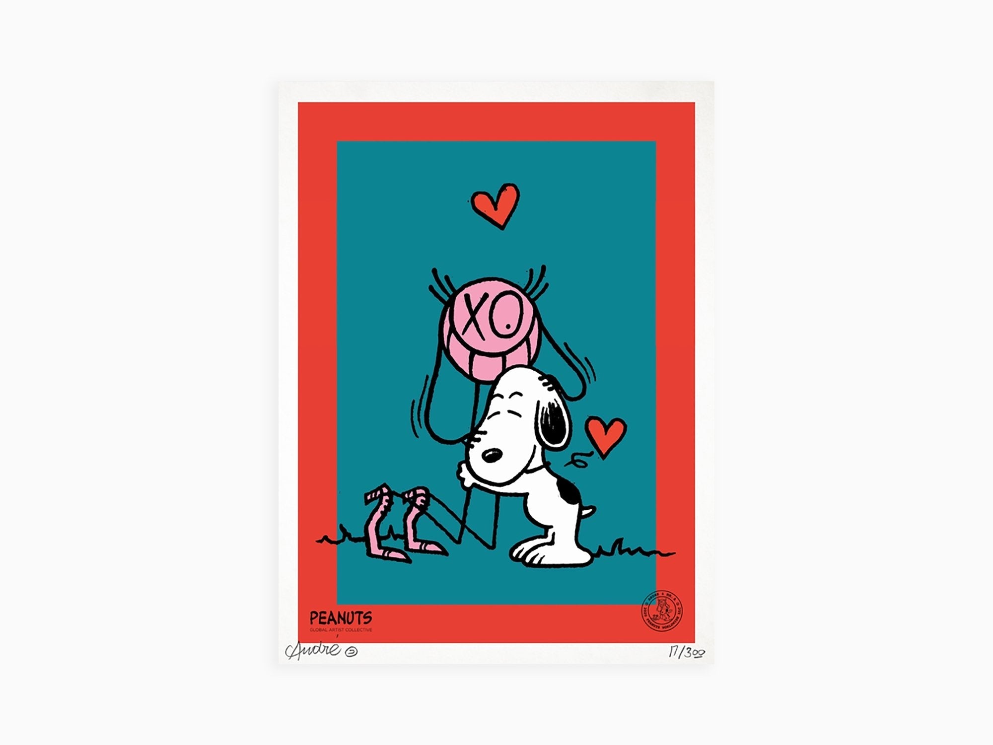 André - Mr. A loves Snoopy - Perrotin PARIS
