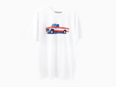 Perrotin x Jean-Philippe Delhomme - Los Angeles Language - "Car 12" (Red) t-shirt