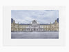 JR -  Le Louvre revu par JR, (photo héliogravure couleur)