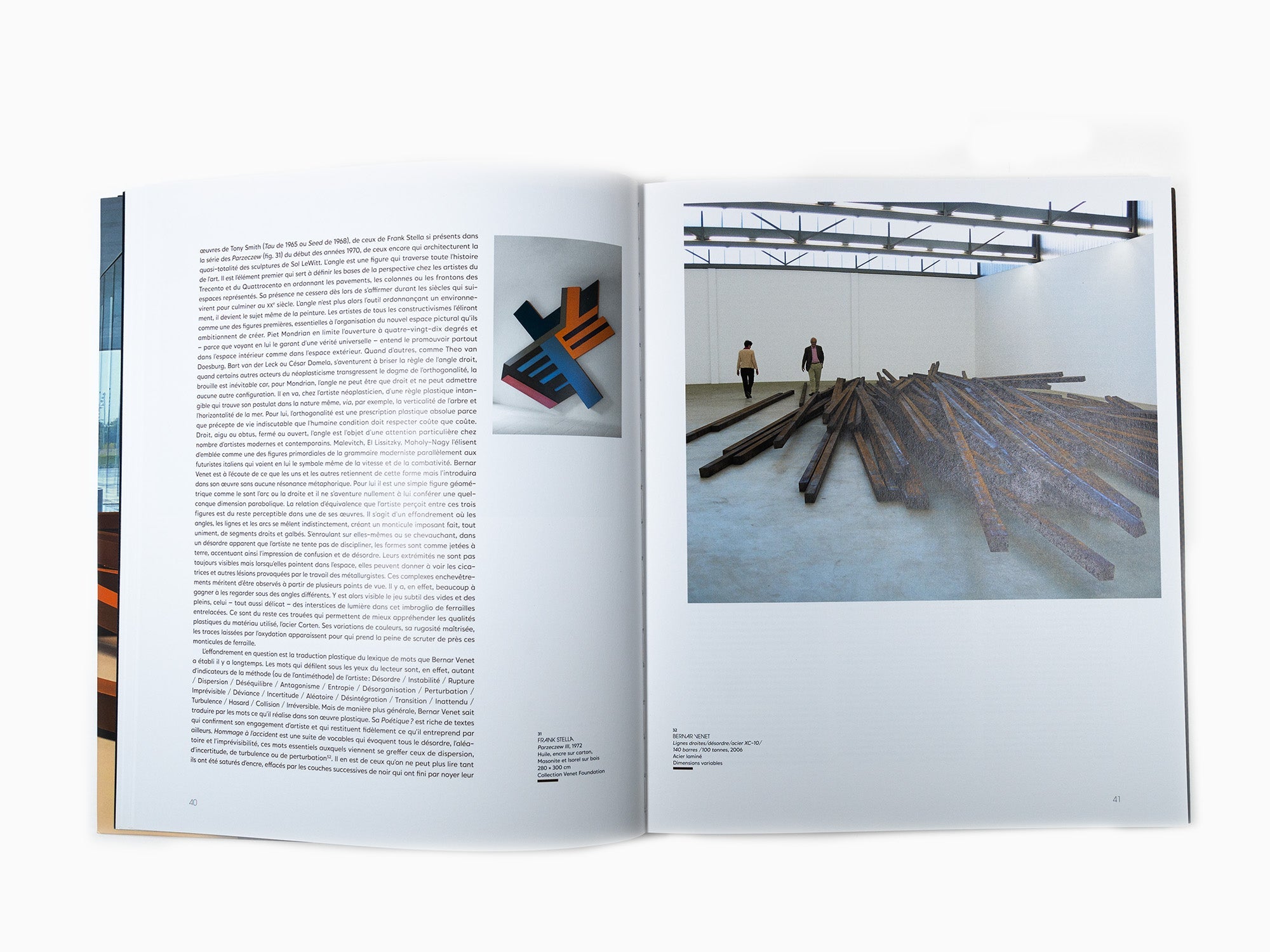 Bernar Venet - L'hypothèse de la gravité