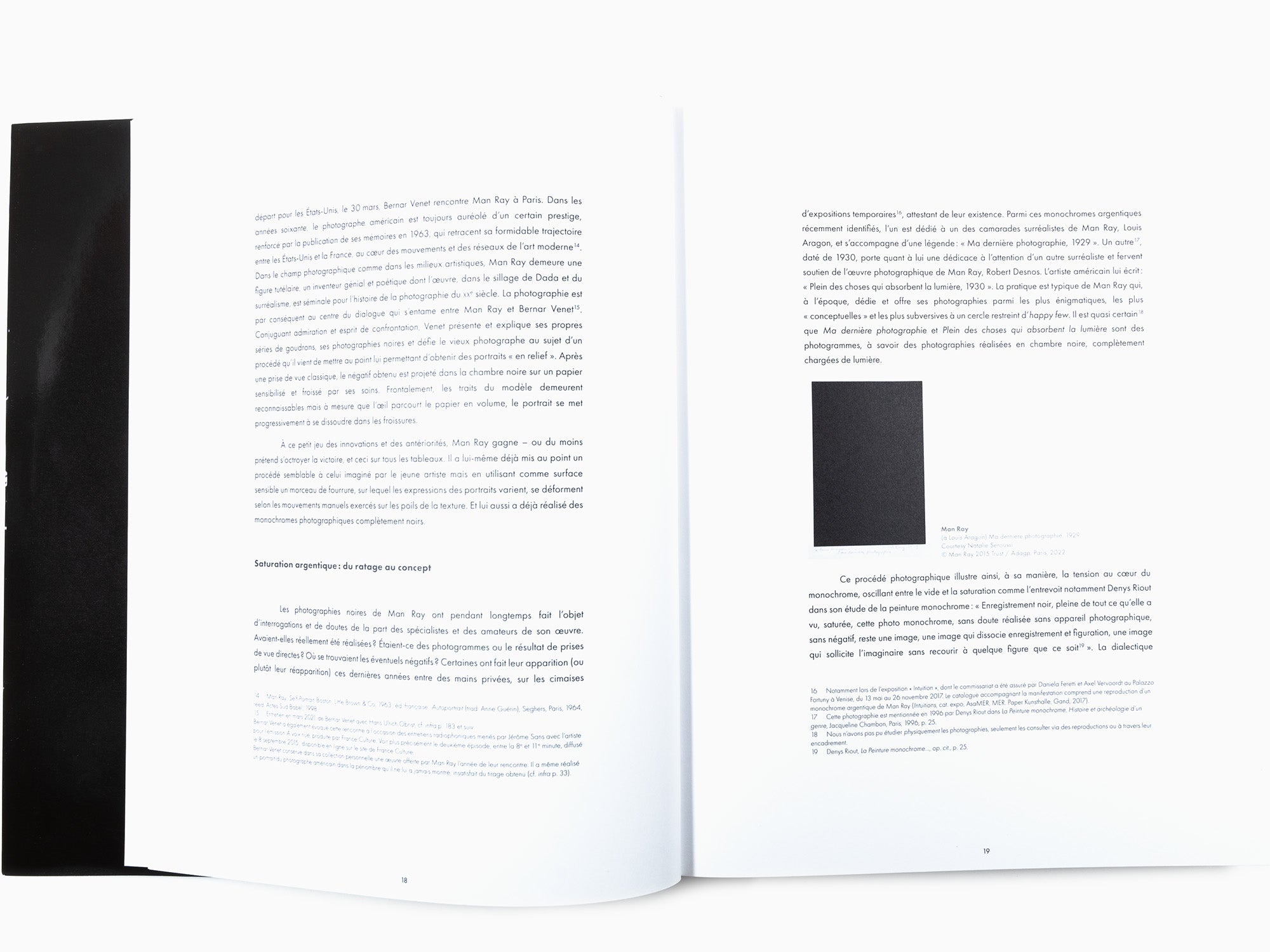 Bernar Venet - Photographies
