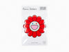 Takashi Murakami - Bubblingly Sticker - Red Ecru Beige