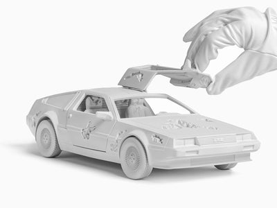 Daniel Arsham - Eroded DeLorean