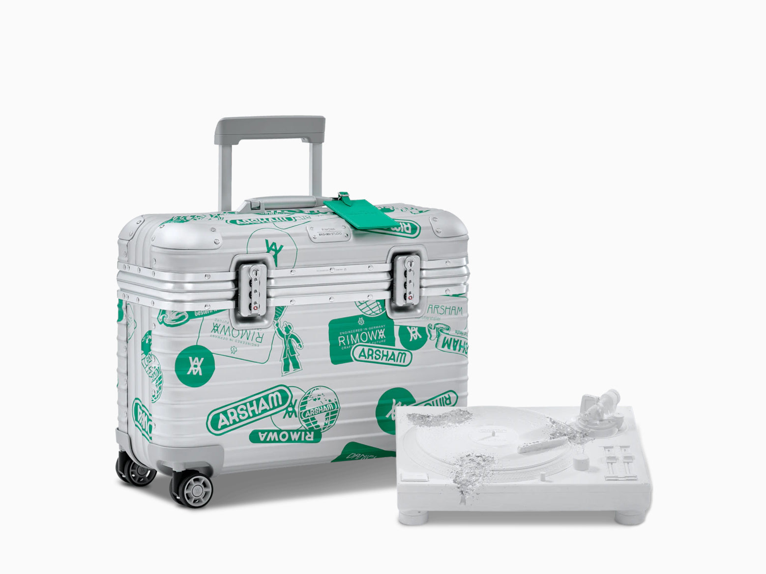 Daniel Arsham x RIMOWA - Eroded Turntable