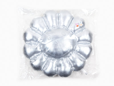 Takashi Murakami - Flower Cushion - 30 cm - Silver