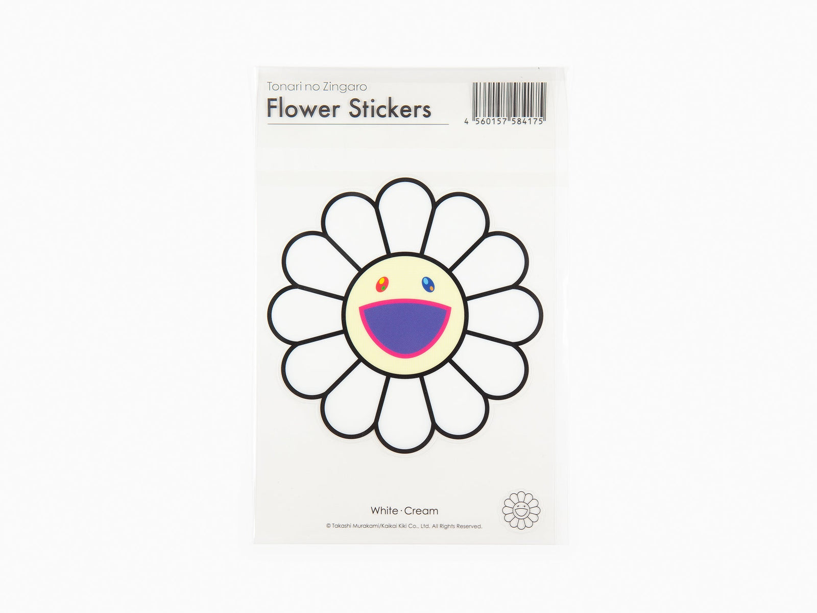 Takashi Murakami Flower offers Sticker Magenta Cream kaikai kiki