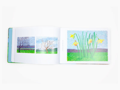 David Hockney - L'arrivée du printemps, Normandie, 2020