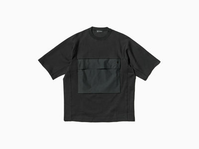 Izumi Kato x ALMOSTBLACK x DVEC (2022 A/W Collection) - Cotton Plating Short T-shirt