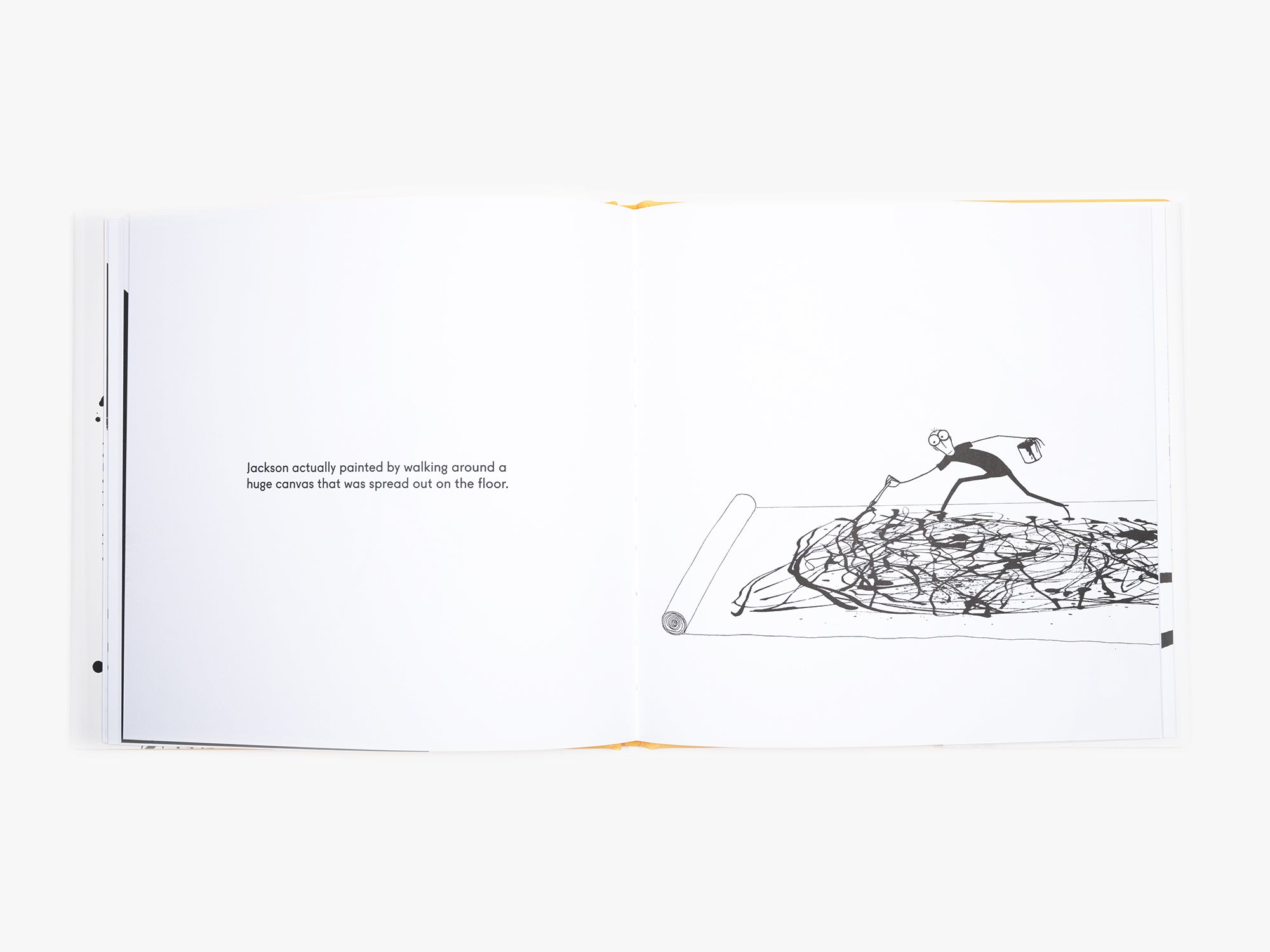 Fausto Gilberti - Jackson Pollock Splashed Paint and Wasn't Sorry (EN)