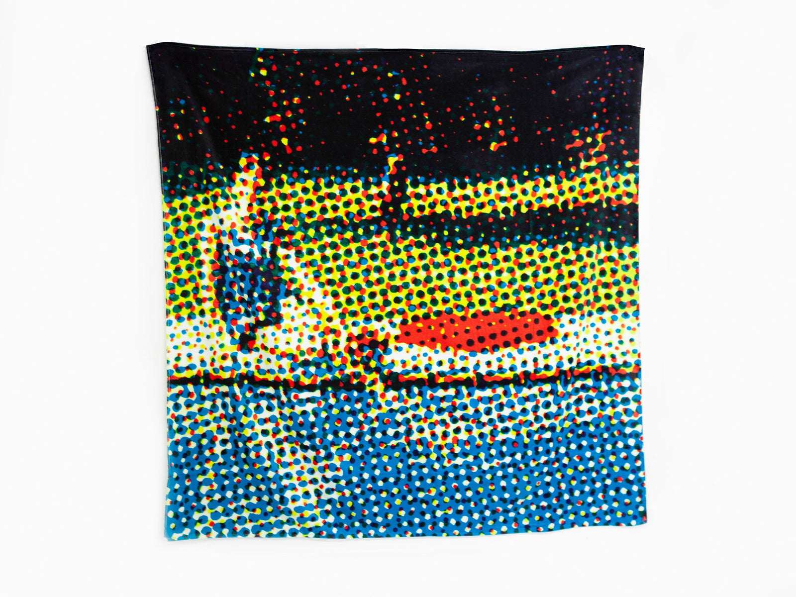 Alain Jacquet - Jacqueline au bord de la piscine - Drap de bain éponge ed. 1000