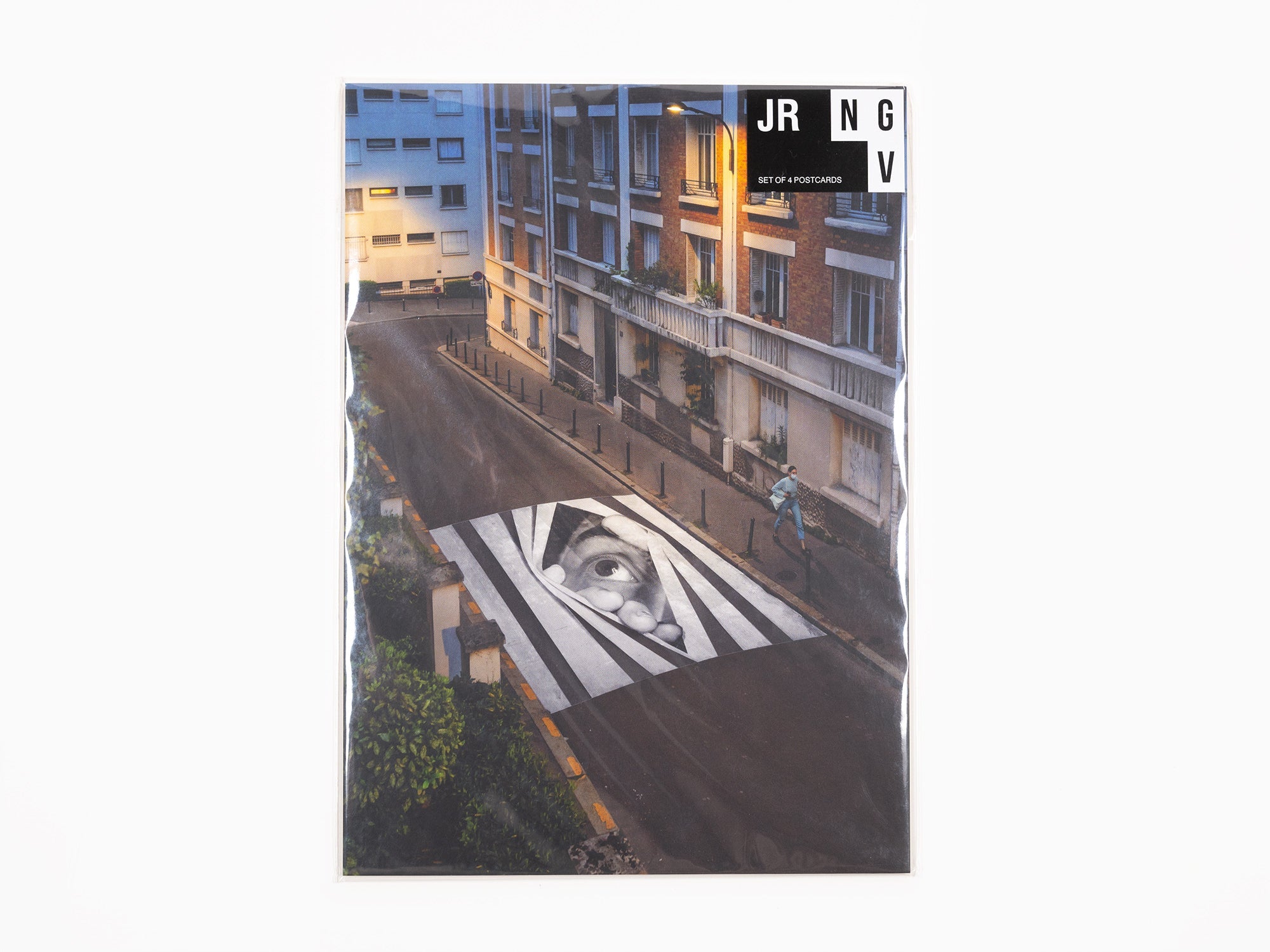JR - Postcards City Streets (set of 4)