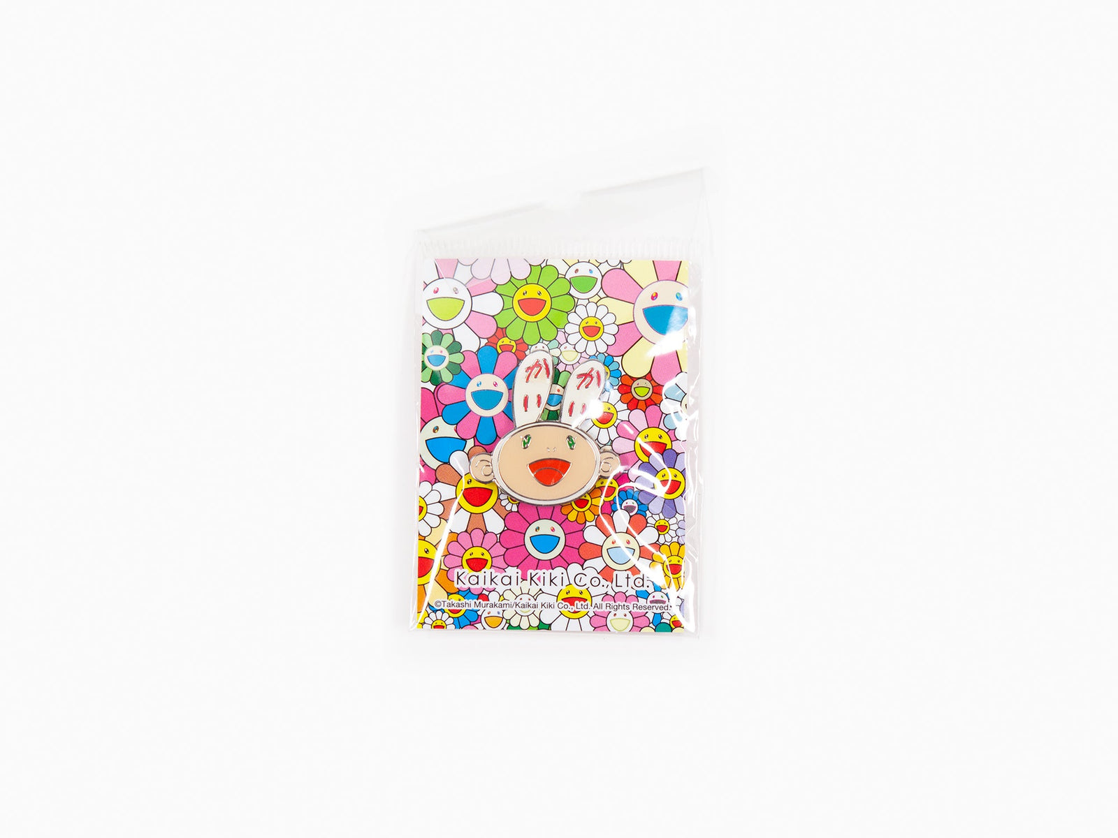 Takashi Murakami - Pins Kaikai-Bah! (blanc)