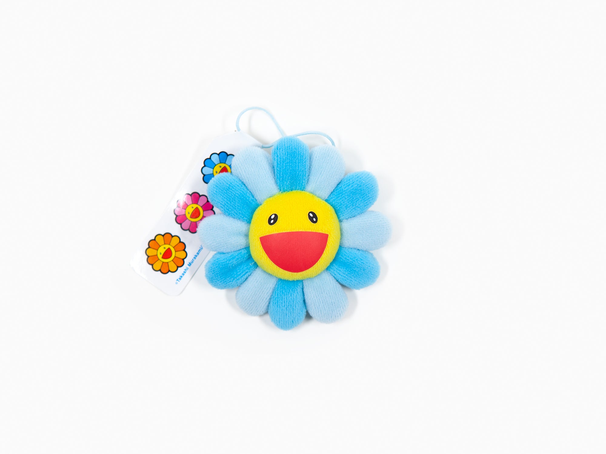 Takashi Murakami - Flower Plush Key Chain - Blue