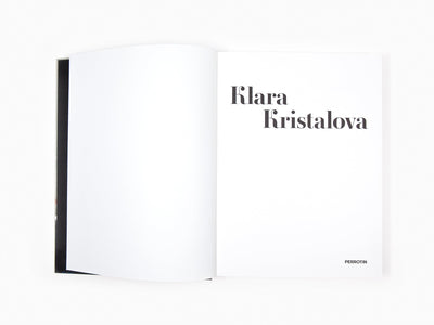 Klara Kristalova - Perrotin monograph (2021)
