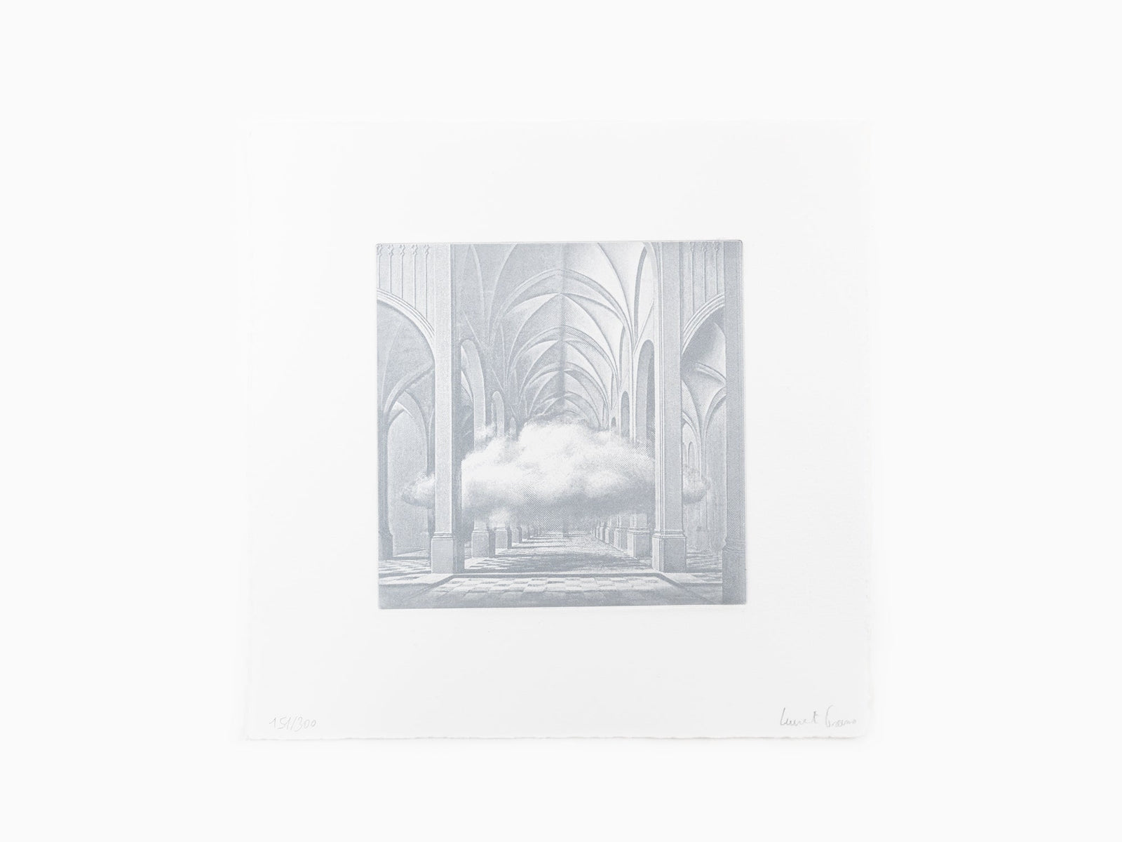 Laurent Grasso - Studies into the Past (Anima) - Etching