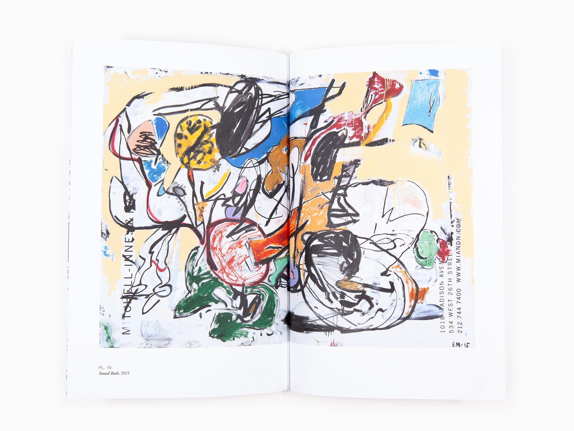 Eddie Martinez - Studio Wall (Drawing Center)