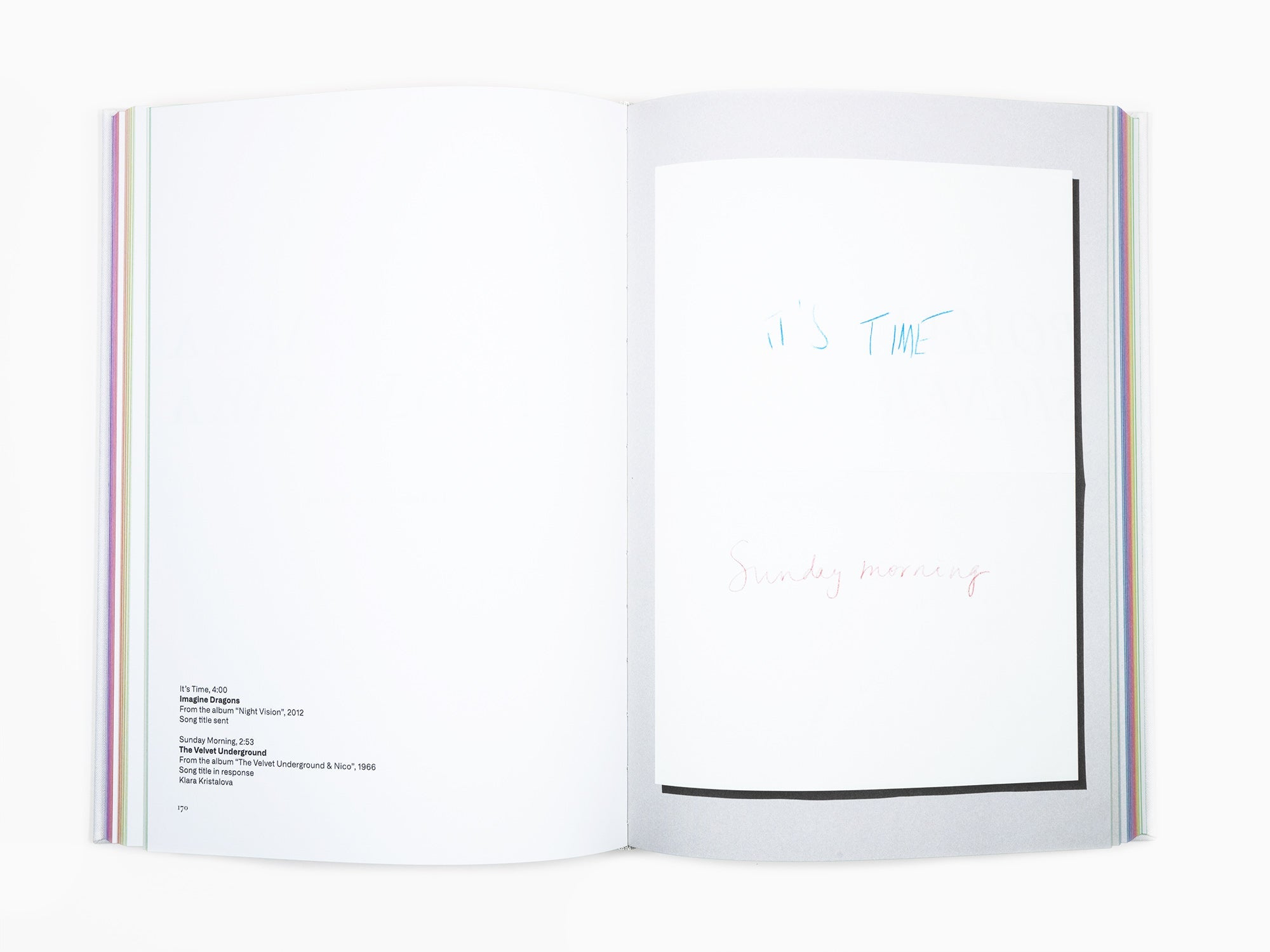 Music - A conversation through song titles with contemporary artists