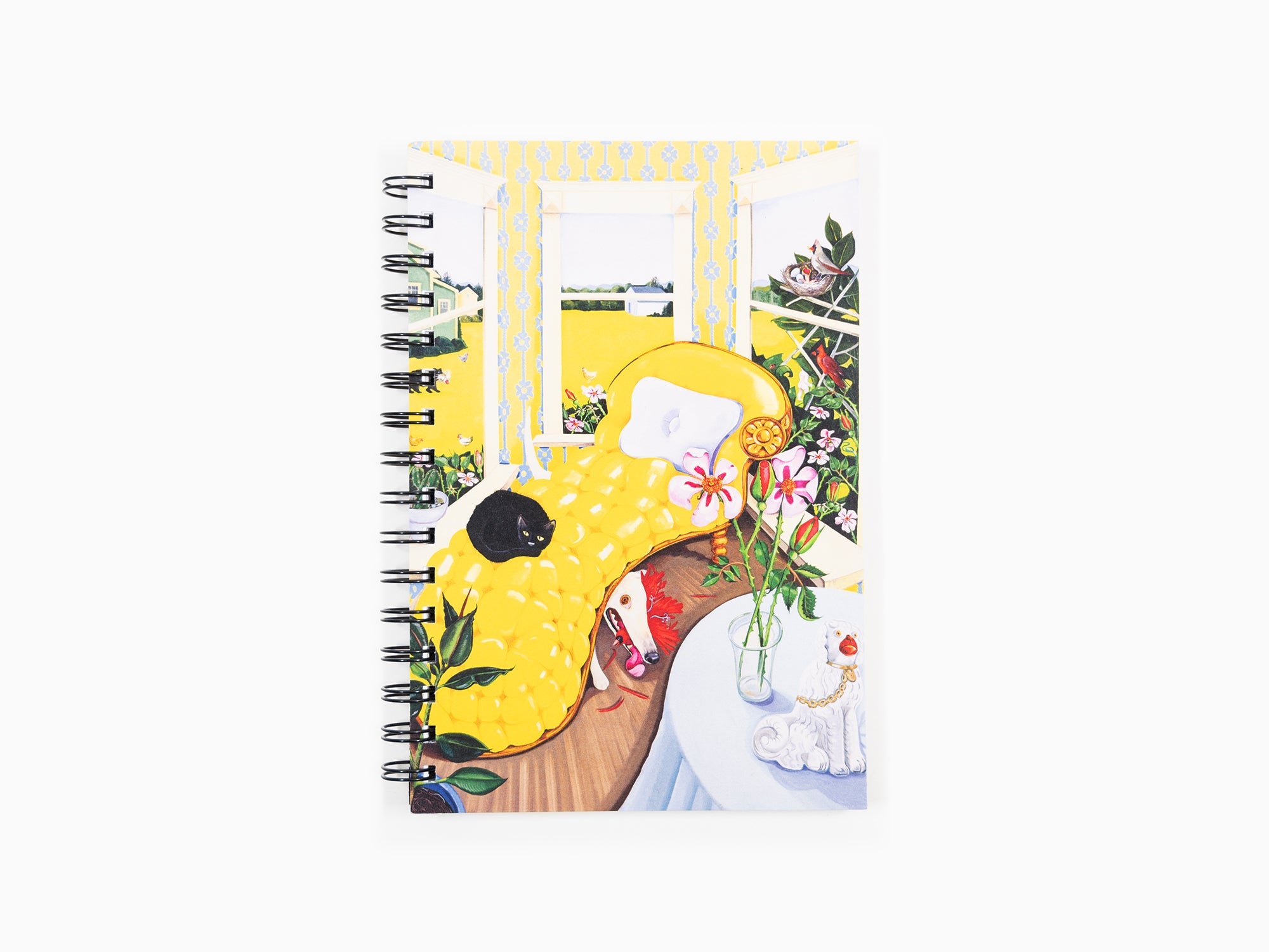Nikki Maloof - In the Yellow Room Spiral Notebook