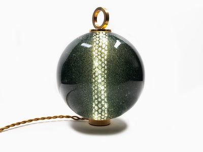 Jean-Michel Othoniel - Lampe perle Gris Mica 15cm (23EN040)