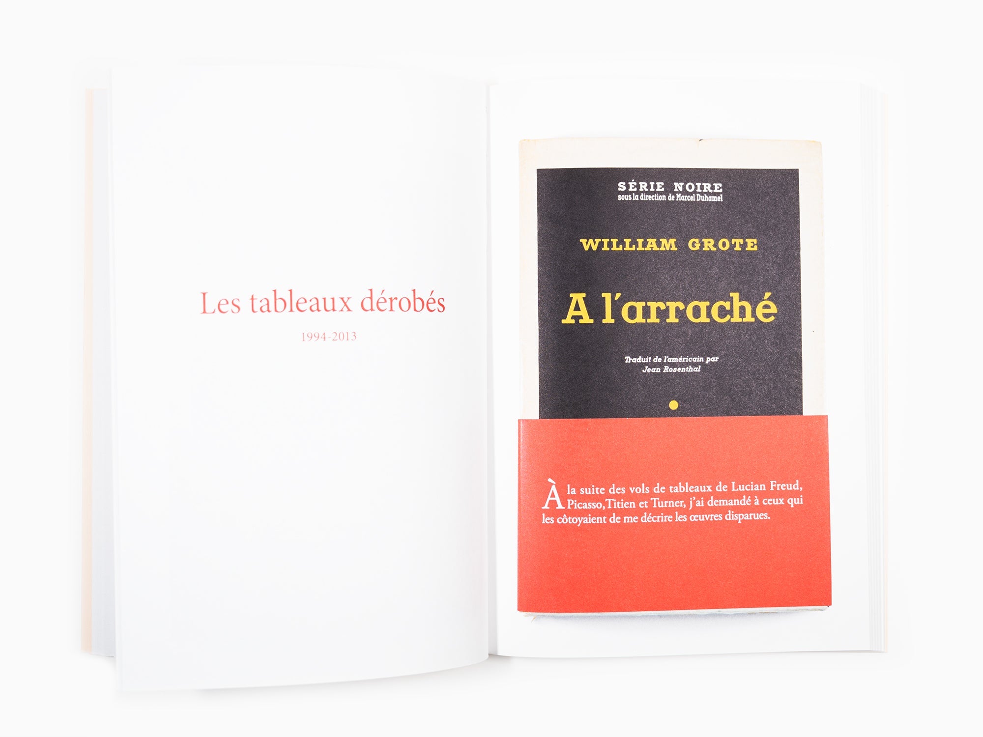 Sophie Calle - Noire dans Blanche