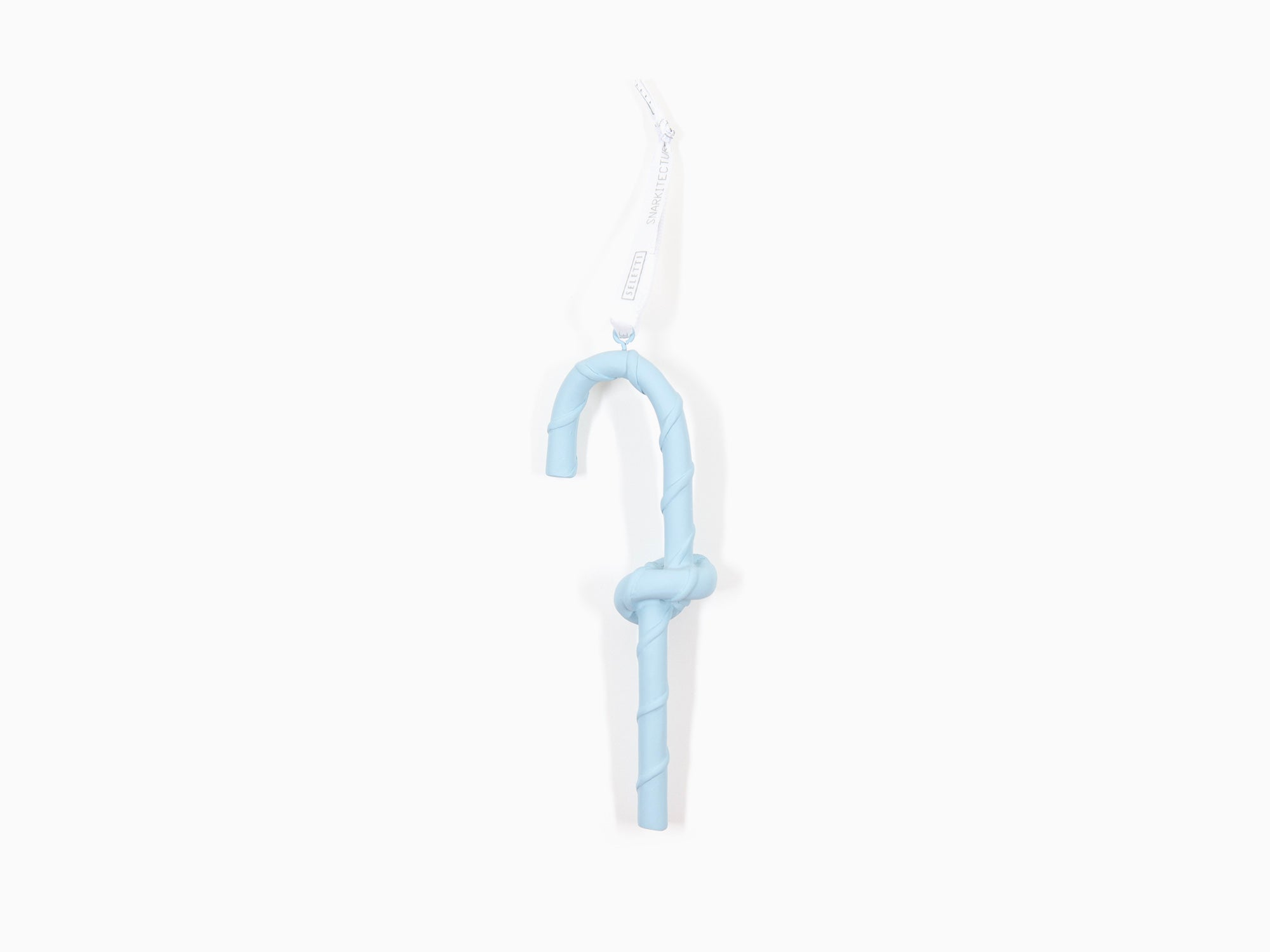 Snarkitecture x Seletti - Light Blue Candy Cane - sucre d'orge (Christmas ornament)