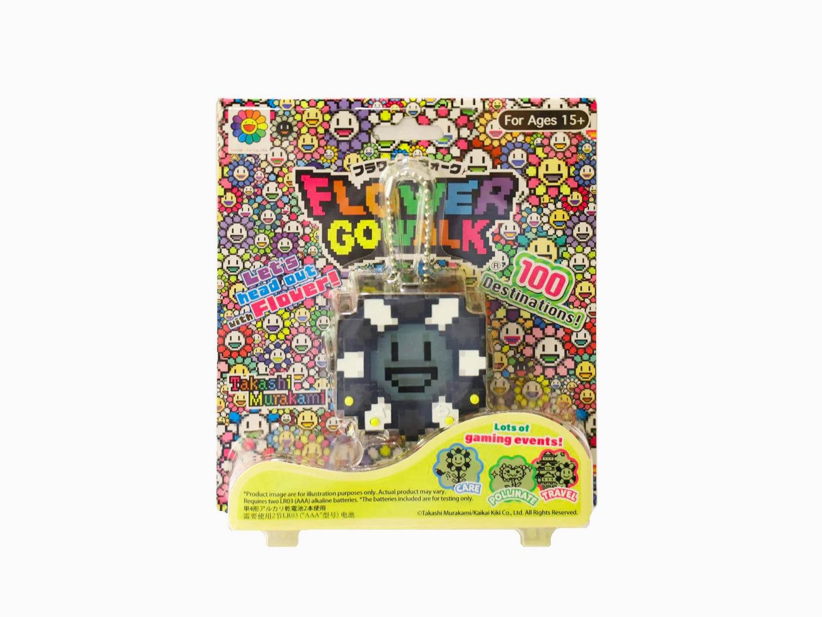 Takashi Murakami - FLOWER GO WALK / Black x White (Body Color : Black)