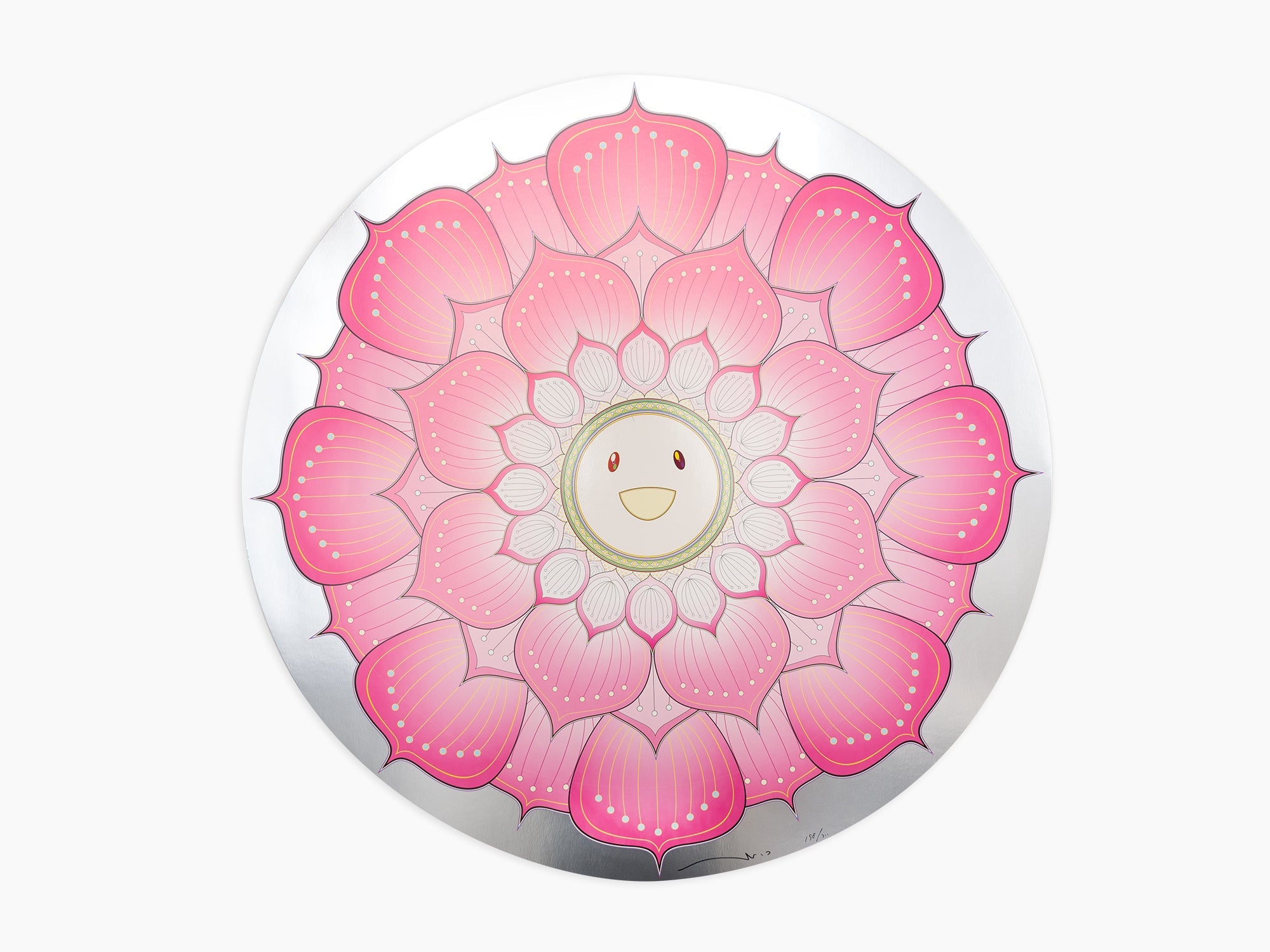 Takashi Murakami - Lotus Flower Pink