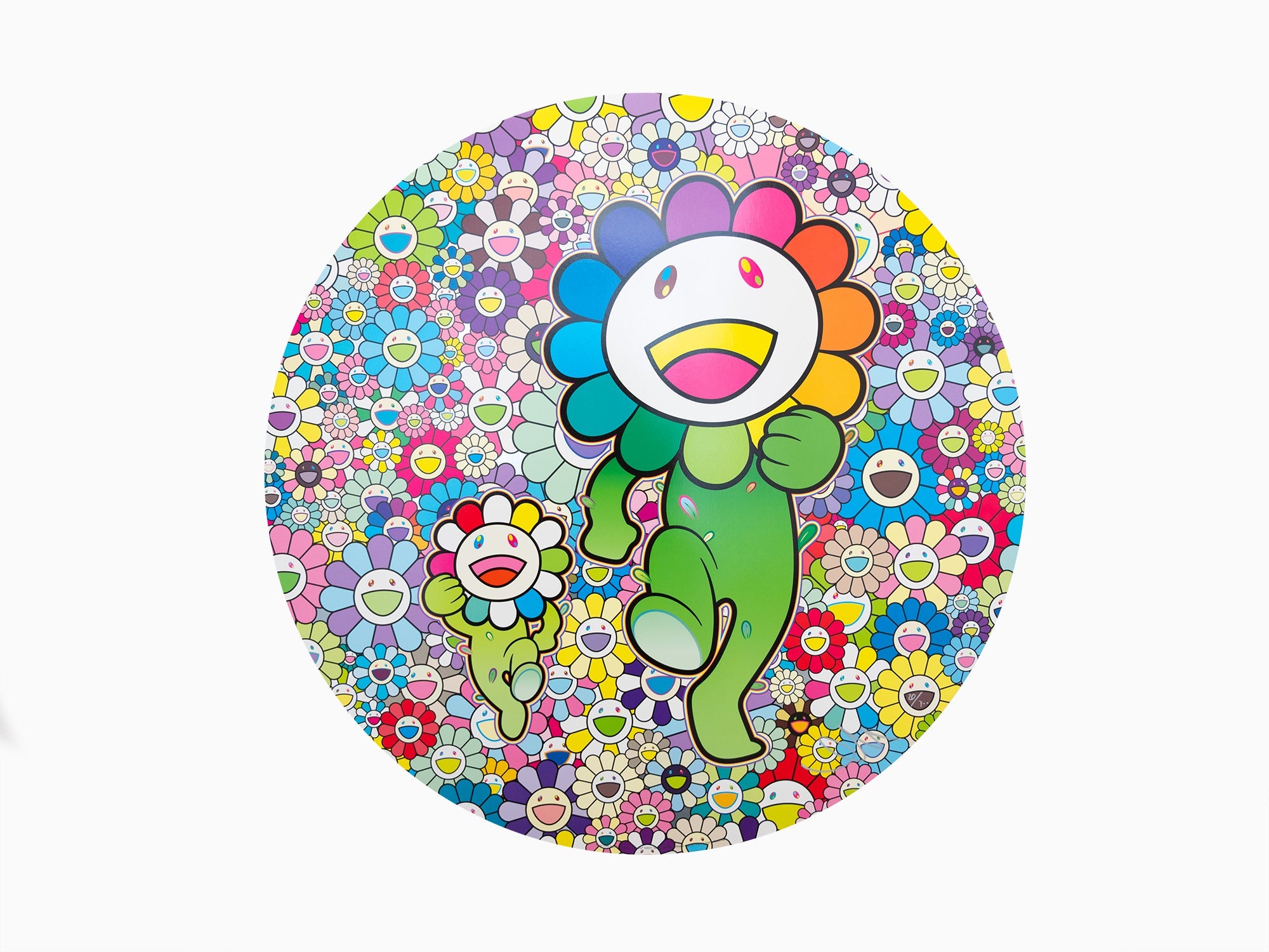 Takashi Murakami - Rum Pum Pum in a Field of Flowers!