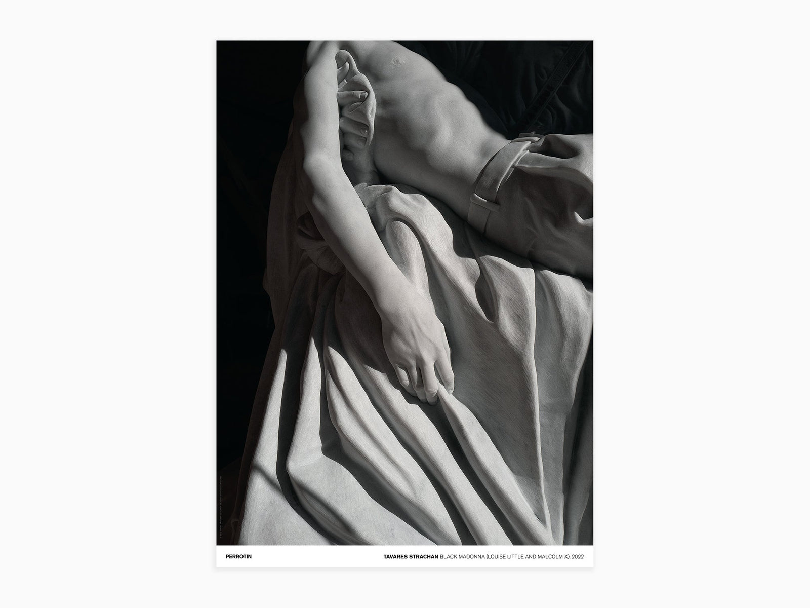 Tavares Strachan - Black Madonna (Louise Little and Malcolm X), 2022 (signed poster)