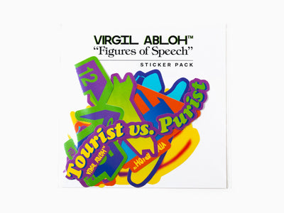 Virgil Abloh - ICA "Figures of Speech" Stickers Pack