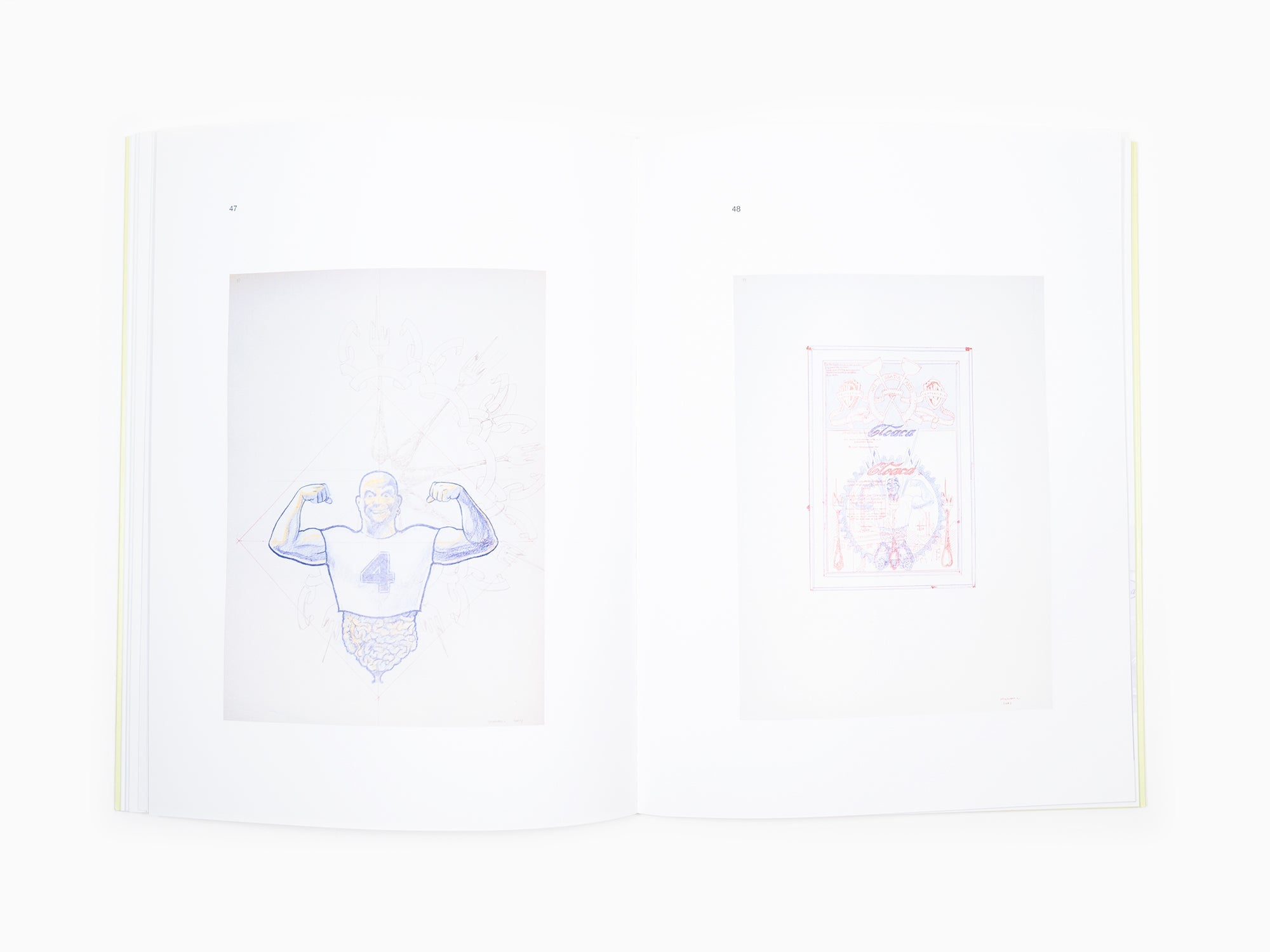 Wim Delvoye - Drawings and Scale Models